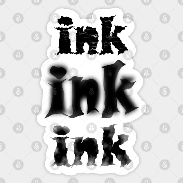 BIG INK Sticker by Julie Vaux